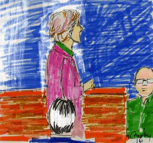 "The Charmer" original fine art by Donna Crosby