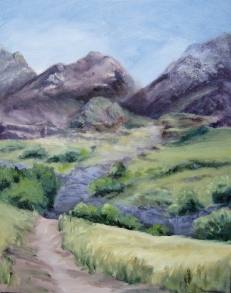 "Toil" original fine art by Anne Aleshire