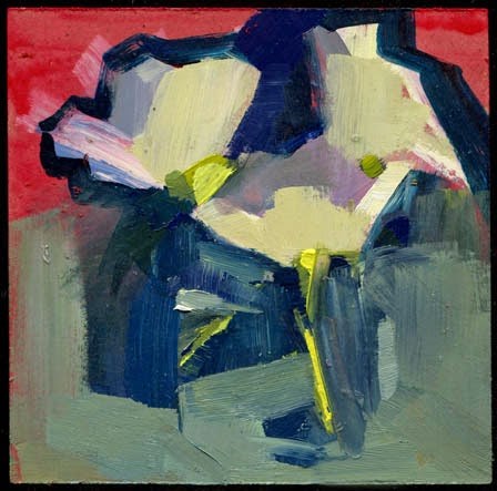 "2083 I am not a penguin" original fine art by Lisa Daria
