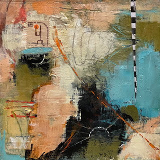 "1139 Truth and Reason" original fine art by Diane Campion