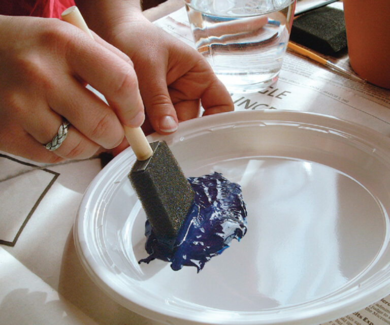 How to Paint Clay Pots