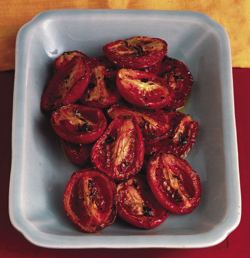 oven-roasted tomatoes