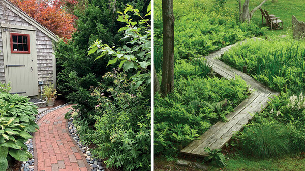 Build Brick Garden Pathways - Fine Gardening