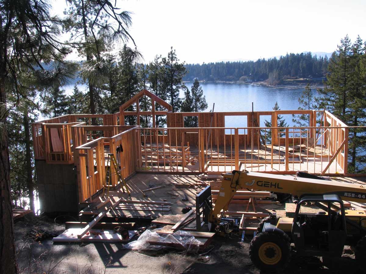 Custom Lake Home Project Coeur d'Alene, Idaho Fine Homebuilding