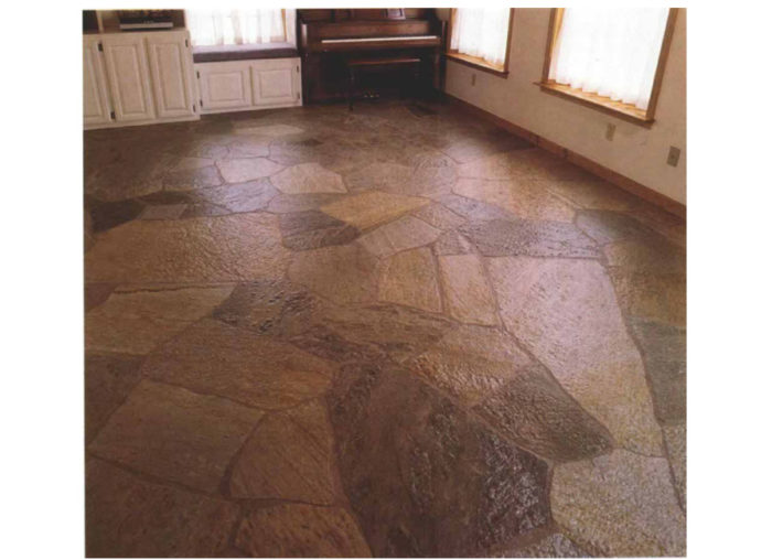 Installing a HammerCut Stone Floor Fine Homebuilding