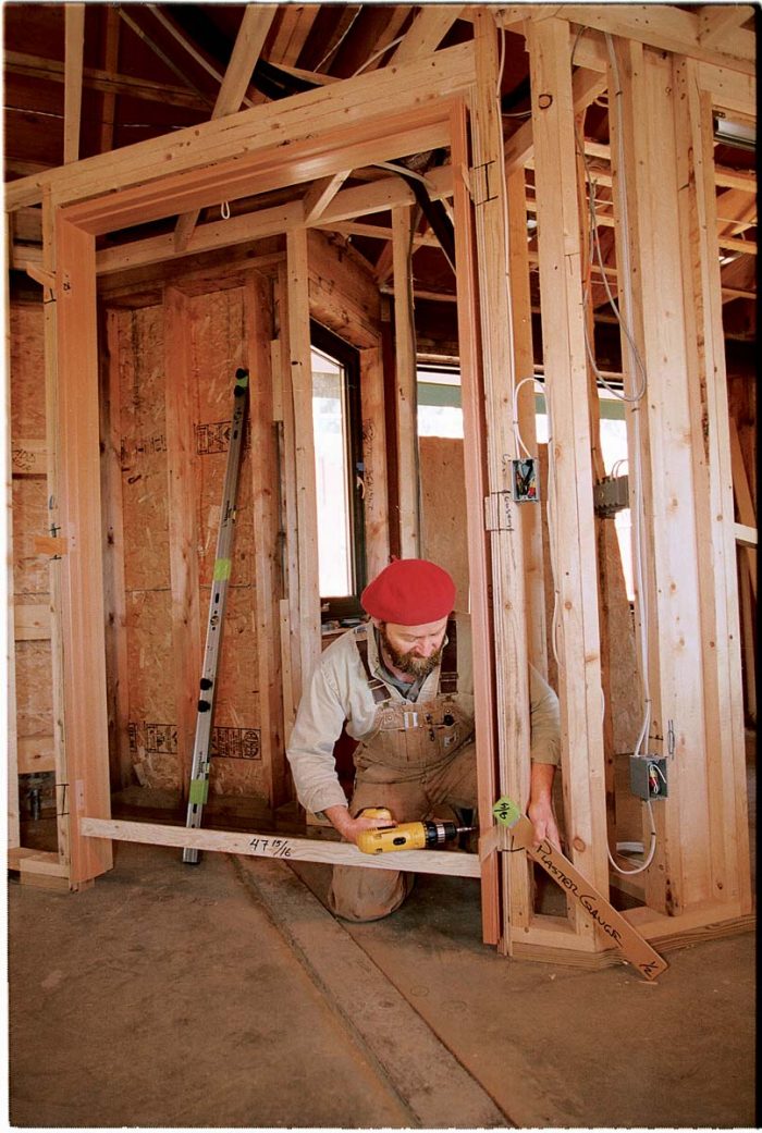 NoTrim Door Jambs Fine Homebuilding