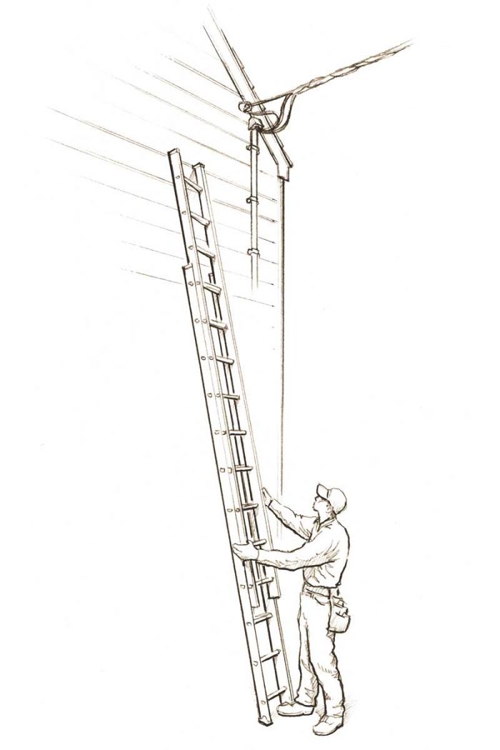Extension Ladder Basics Fine Homebuilding