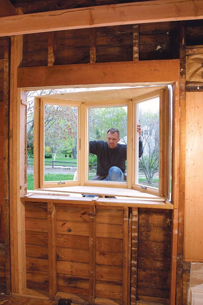 Installing a Bay Window by Yourself Fine Homebuilding