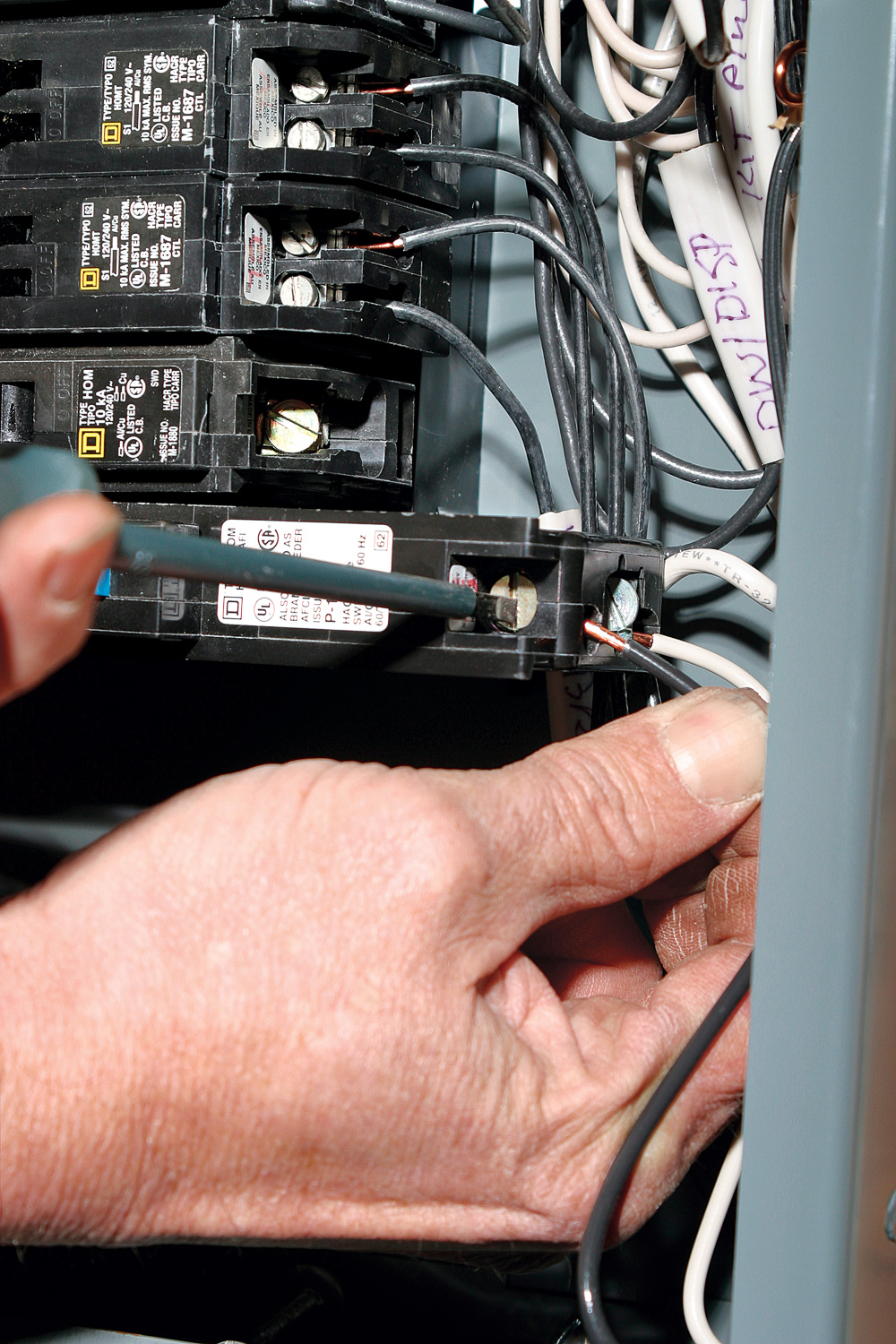 Installing a Circuit Breaker in an Existing Panel Fine Homebuilding
