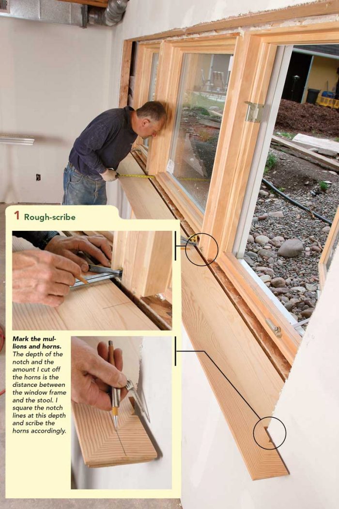 How to Trim a Basement Window Fine Homebuilding