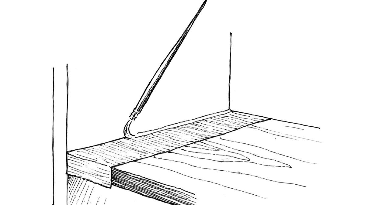 Stop paint from bleeding under masking tape Fine Homebuilding
