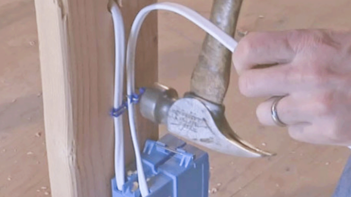 How to Run NonMetallic Sheathed Electrical Cable Fine Homebuilding