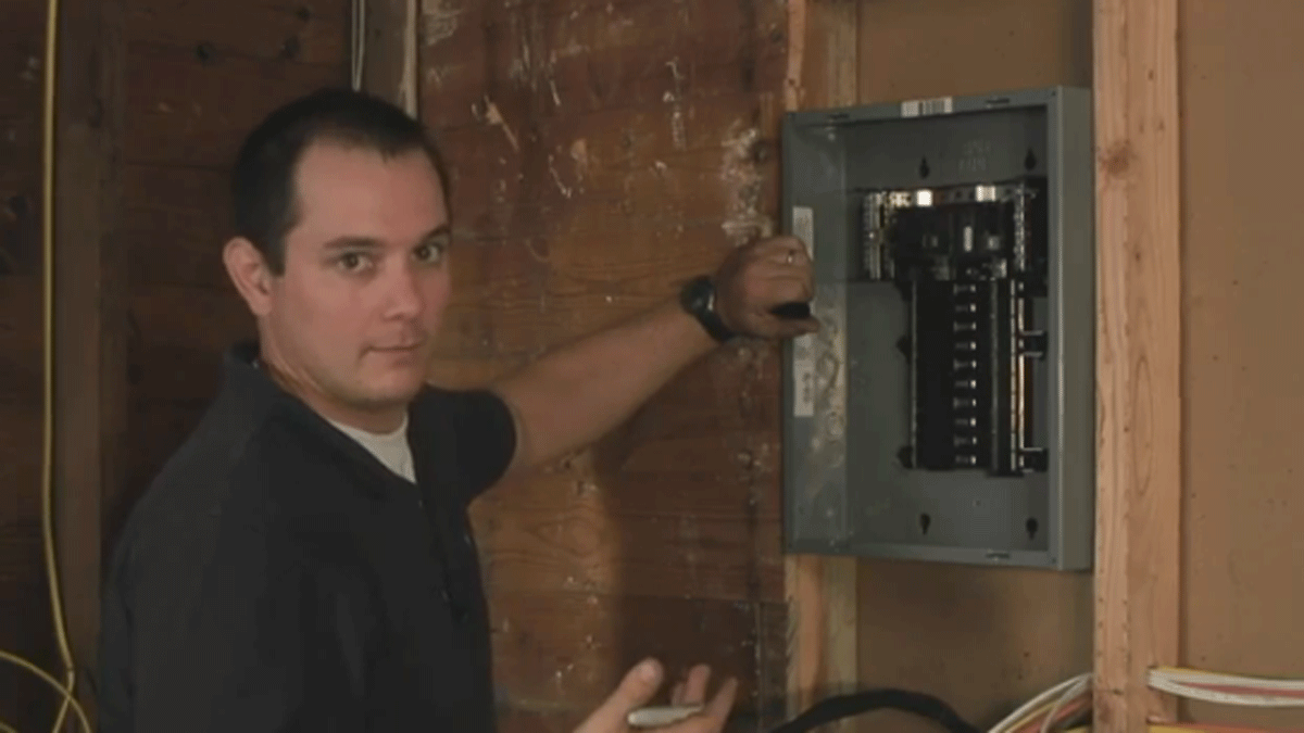 Subpanel Installation Fitting and Fastening the Box Fine Homebuilding