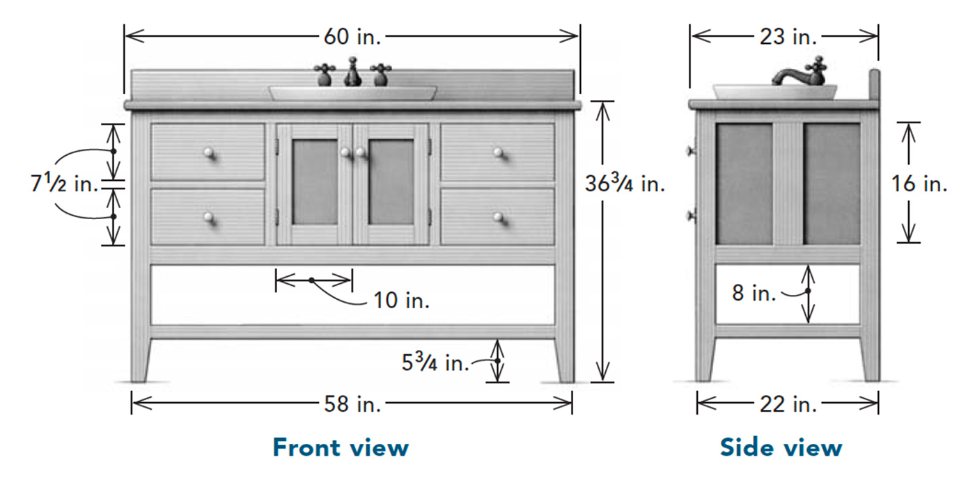 How to Build Your Own Bathroom Vanity