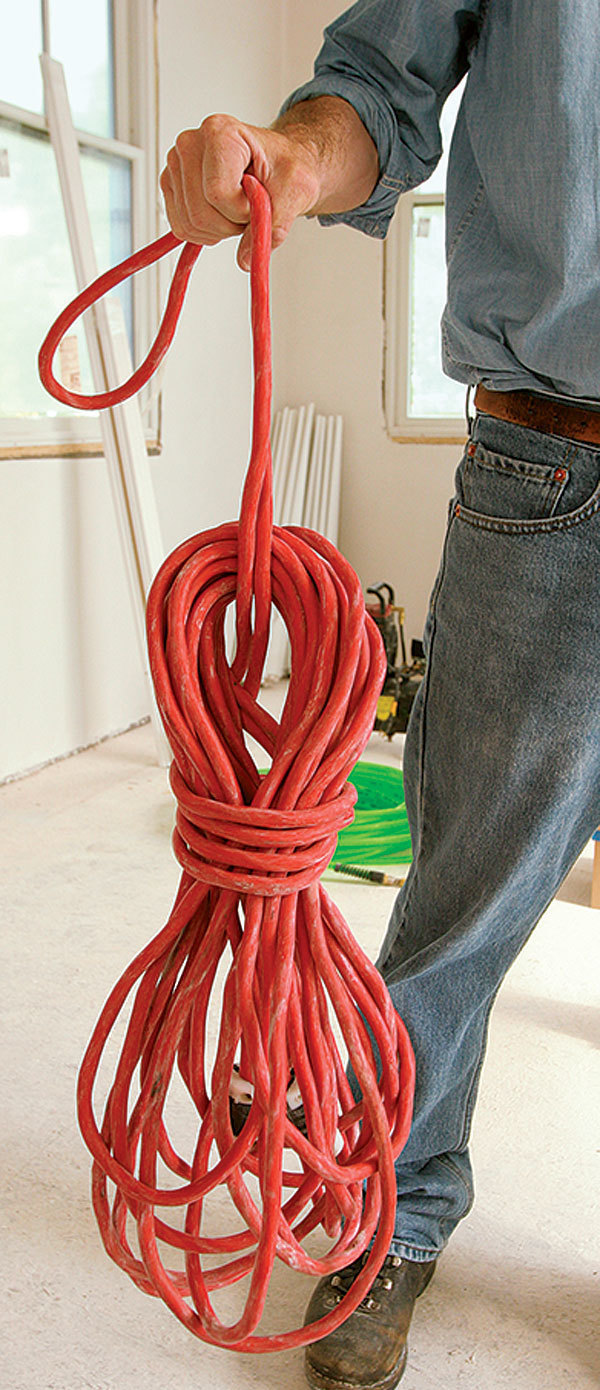 Wrapping Cords And Hoses Fine Homebuilding