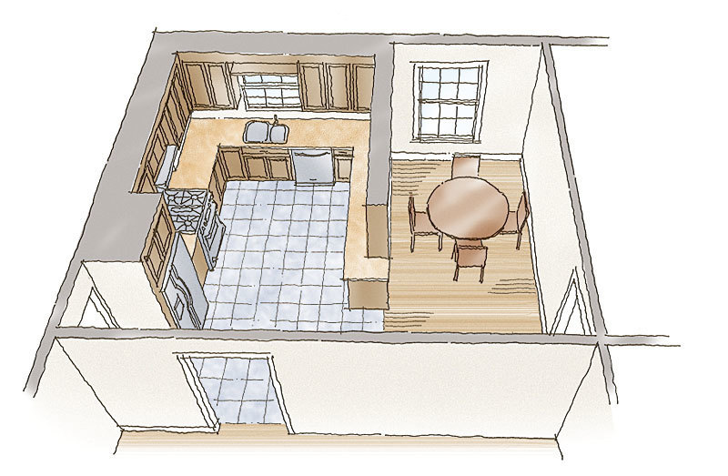 Opening Up a Kitchen Fine Homebuilding