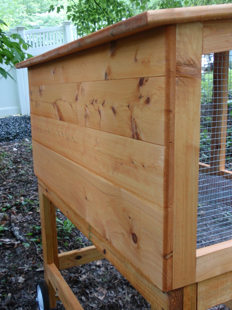 Cedar Rabbit Hutch Fine Homebuilding
