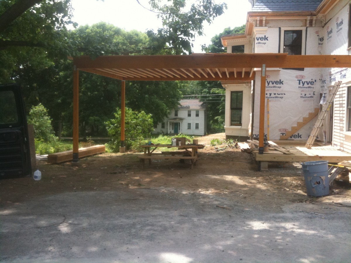 Adding a PorteCochere Fine Homebuilding
