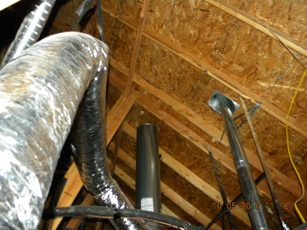 You know they designed the attic ventilation to take care of this