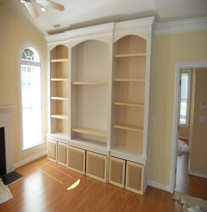 Bookcase / Entertainment center Fine Homebuilding
