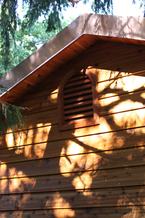 cedar garden shed - fine homebuilding
