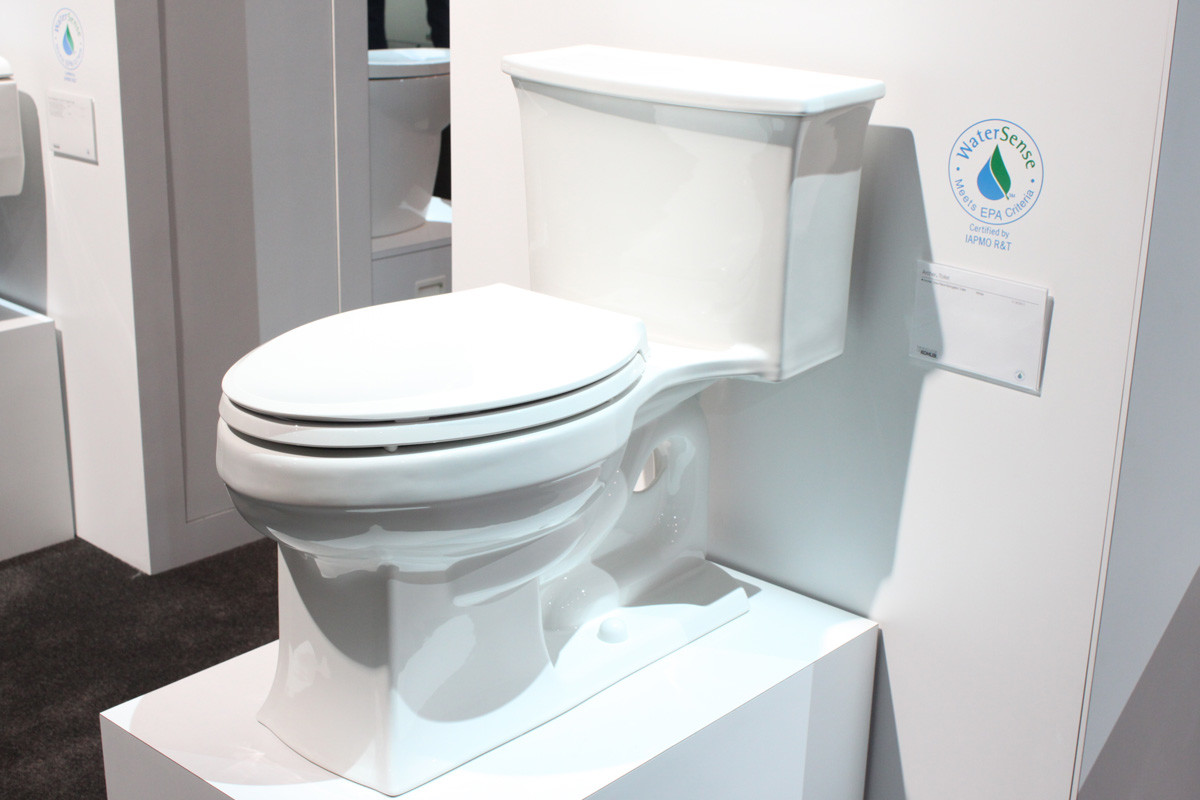 IBS 2010 More Bang for Your Flush in Kohler's 1.28 gallon Toilet