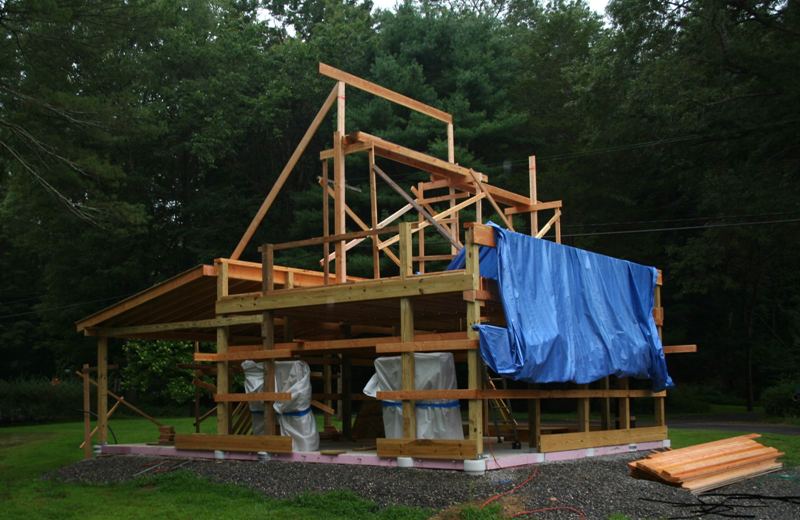 Patrick's Barn: Roof Framing - Fine Homebuilding