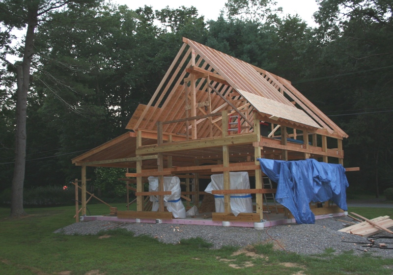 Patrick's Barn: Roof Framing - Fine Homebuilding