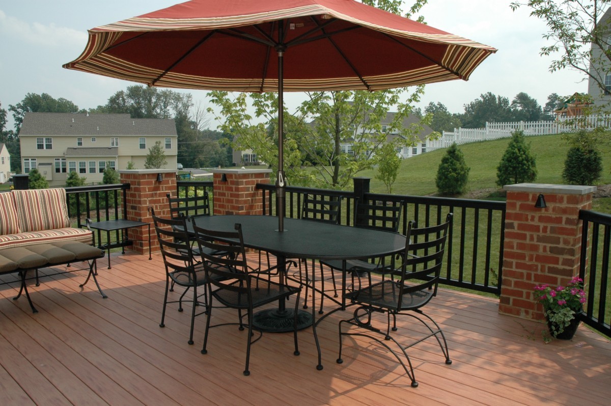 Brick Deck Railing Fine Homebuilding