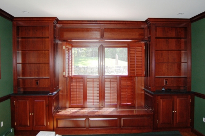 Cherry Home Office - Fine Homebuilding