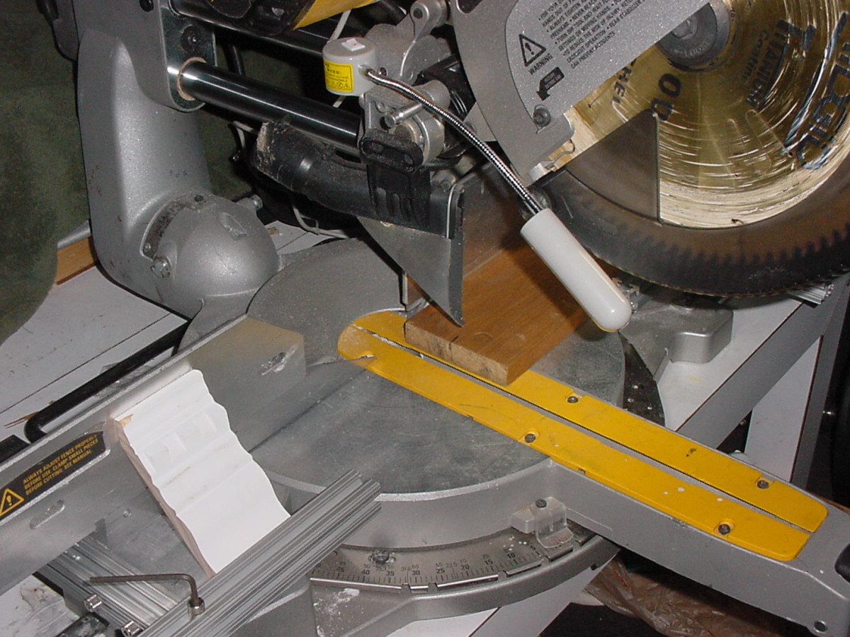 Dewalt DW708 Compound Miter Saw Upgrade Modification Fine Homebuilding