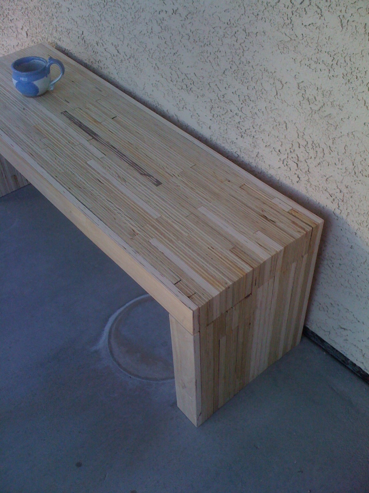 scrap plywood bench Fine Homebuilding