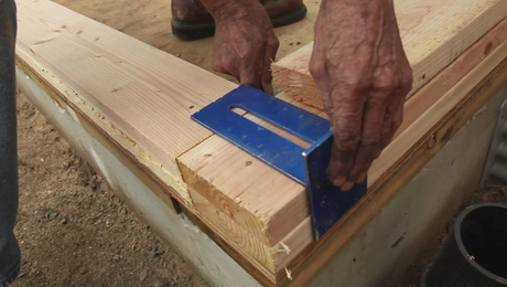 How to hang on concrete wall