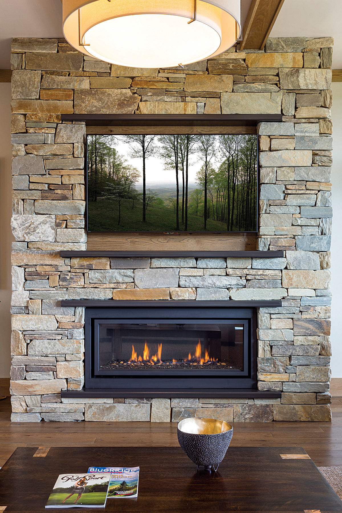 Arranging a Fireplace and a Television Fine Homebuilding
