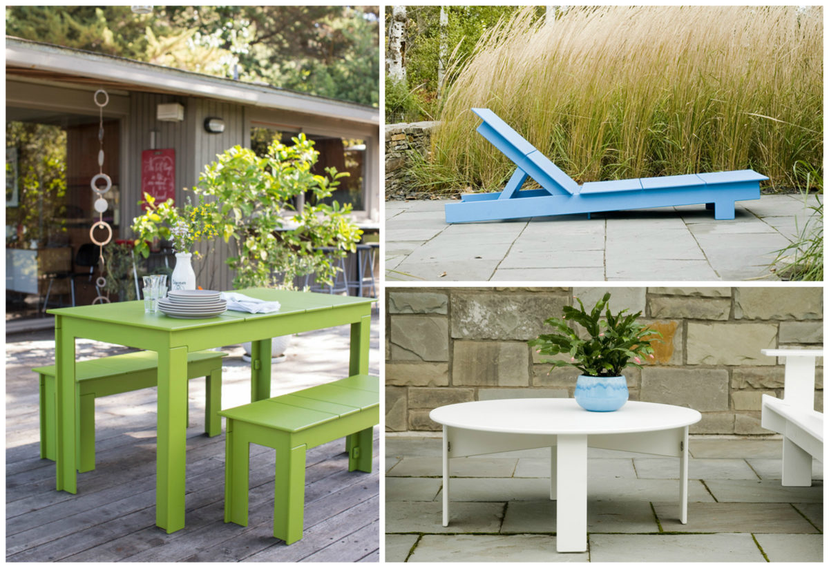 Laid Back Modern Patio Furniture Made From Hundreds Of Milk Jugs Fine Homebuilding
