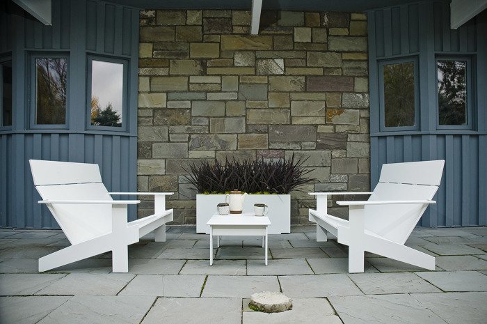 Laid Back Modern Patio Furniture Made From Hundreds Of Milk Jugs Fine Homebuilding