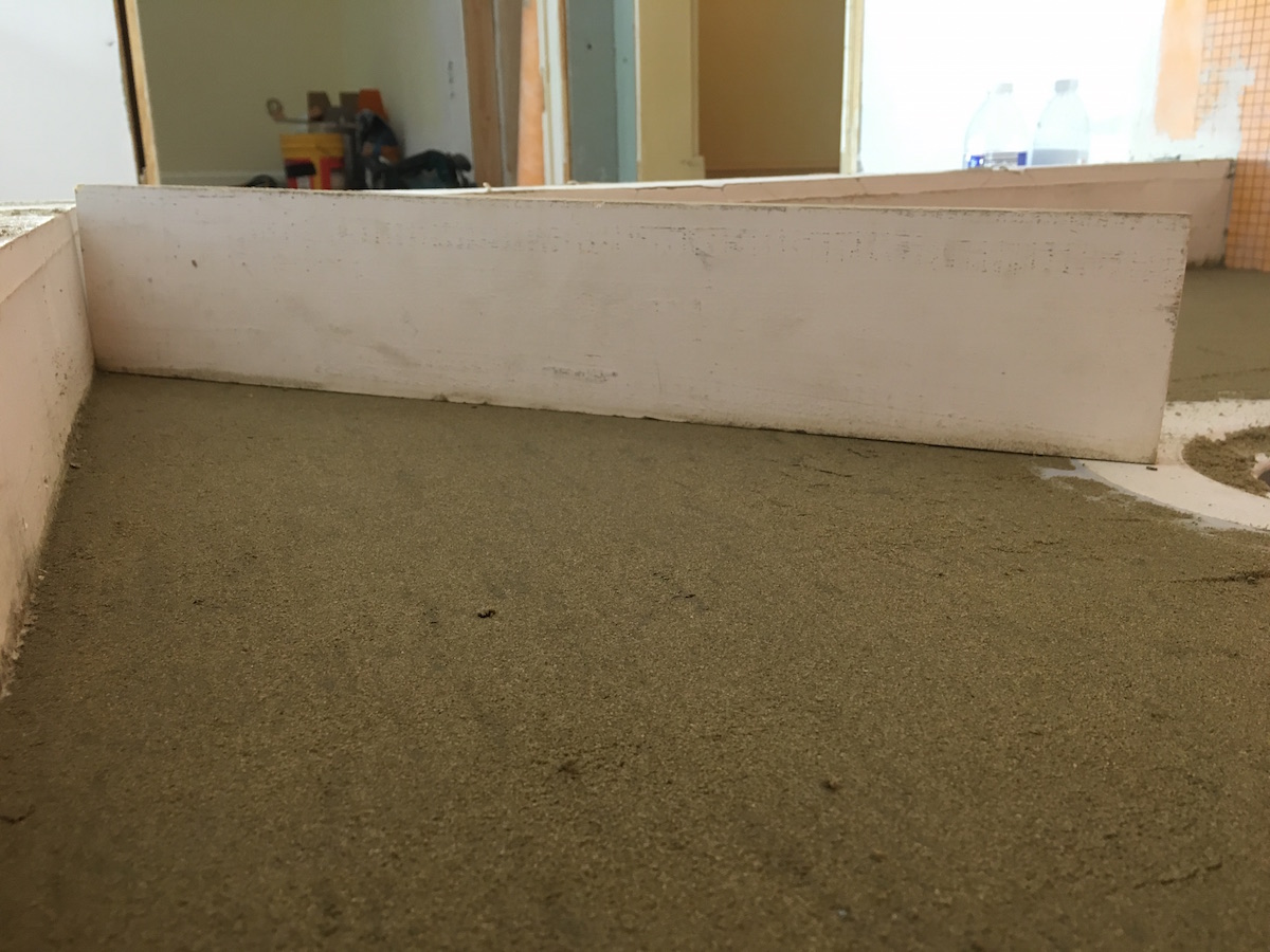 7 Steps to Float a DryPack Shower Pan Fine Homebuilding