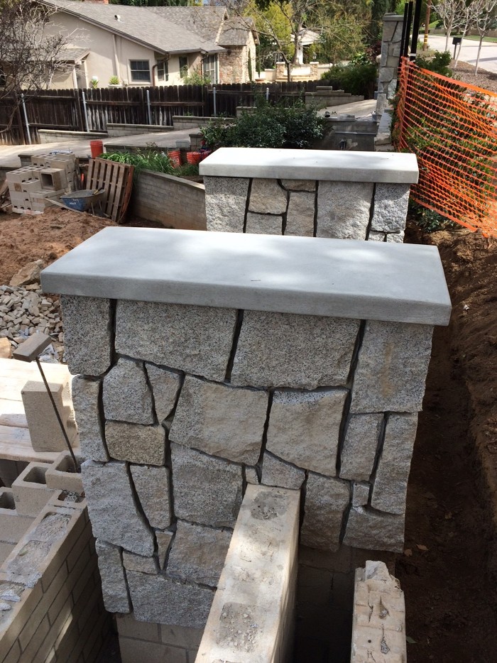 Site-Built Concrete Wall Caps for Masonry Walls - Fine Homebuilding