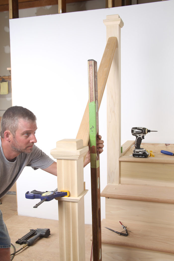 Setting Railings - Fine Homebuilding