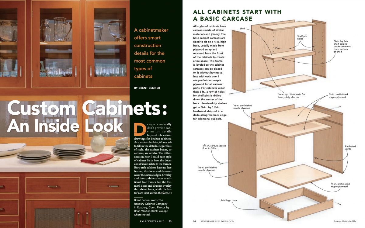An Inside Look at Custom Kitchen Fine Homebuilding