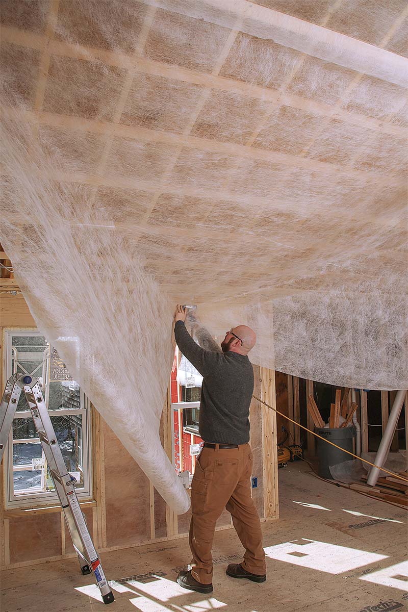DensePack Cellulose Insulation Done Right Fine Homebuilding