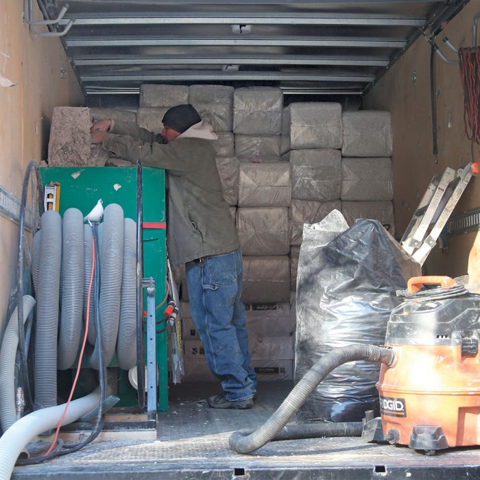 DensePack Cellulose Insulation Done Right Fine Homebuilding