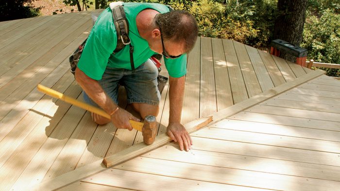 Decking on the Diagonal - Fine Homebuilding
