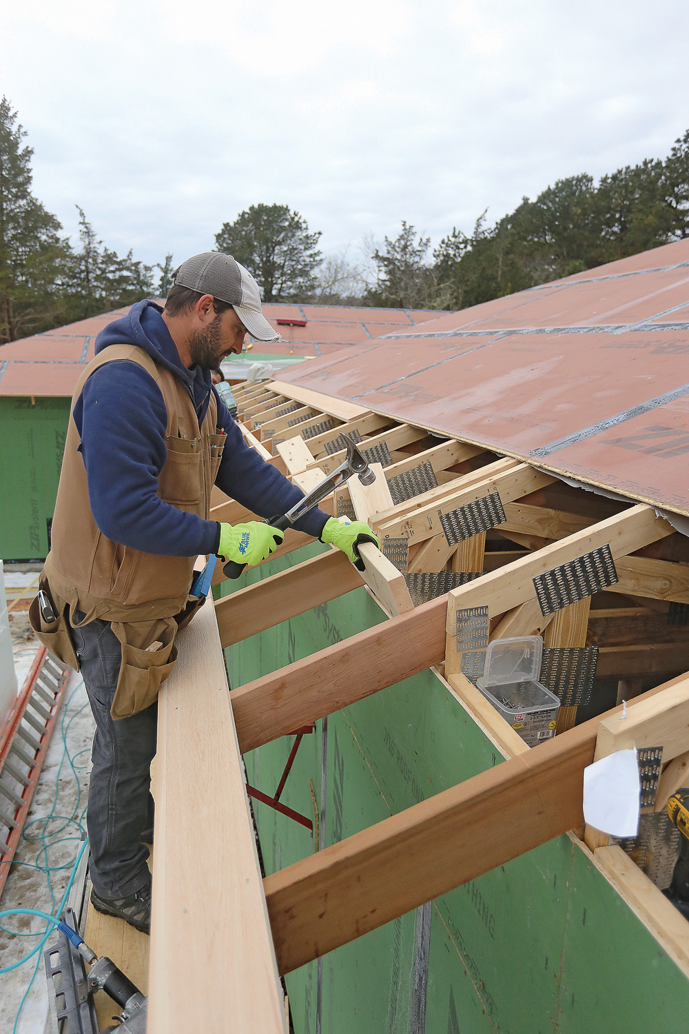 Elegant Eaves for a Truss Roof Fine Homebuilding