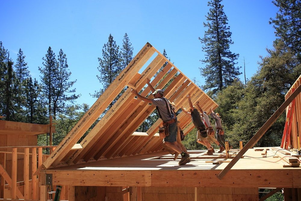 The California FHB House Framing in Pictures Fine