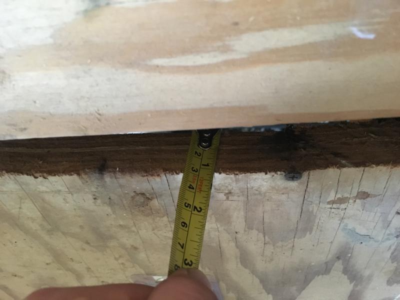 concrete bathroom floor thickness