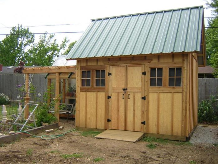 Garden Shed Floor - Fine Homebuilding