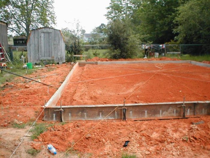 Garage Footing Detail