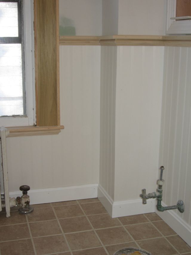 MDF beadboard in bathroom Fine Homebuilding