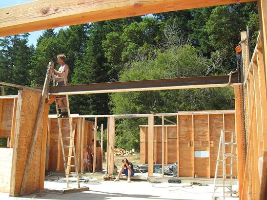 How To Place 1000lb I Beam Fine Homebuilding
